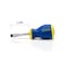 Estwing 1/4" x 1-3/4" Magnetic Slotted Tip Stubby Screwdriver with Ergonomic Handle 42451-02 - alternate 3